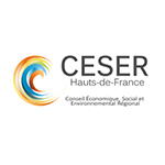 logo du Conseil économique, social environemental régional HDF