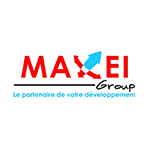 Logo du groupe MAXEI - créateur de solution industrielle sur mesure partenaire adrinord
